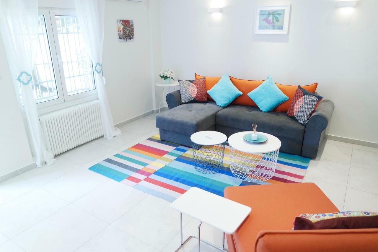 Design Apartment In The City Of Athena Bagian luar foto